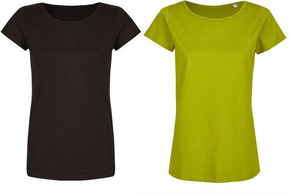 Brandless Basic Bio T-Shirt (ladies) Doublepack GOTS