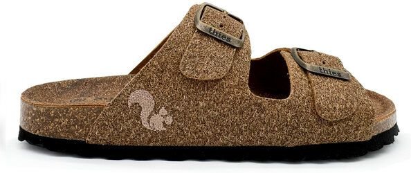 Vegane "thies ® Eco Palm Sandale" aus recycelter Palme, fair produziert