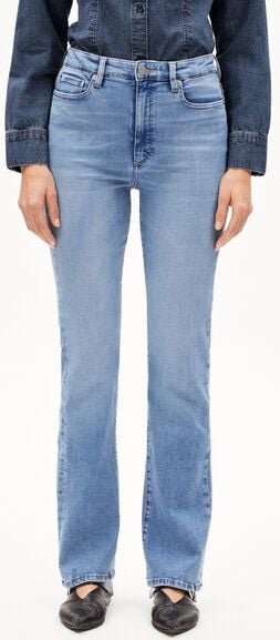 ARMEDANGELS LINNAA Damen Bootcut Jeans Bio-Baumwoll Mix X-Stretch