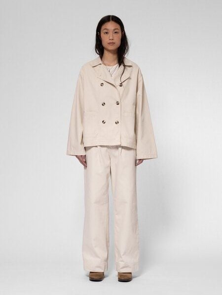 Nudie Jeans Bibbi Sailor Jacket - Ecru