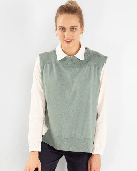 Alma & Lovis Cape aus Bio-Baumwoll-/Woll-Mix | Cotwool Cape