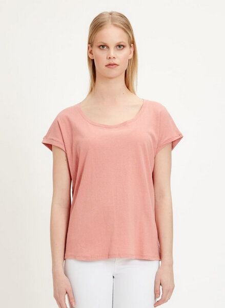 ORGANICATION T-Shirt aus Leinen-Bio-Baumwolle-Mix