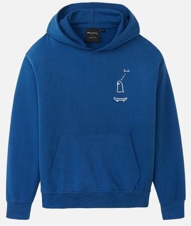 Herren Hoodie aus Bio-Baumwolle - OLIVE GEISTERFAHRER - recolution