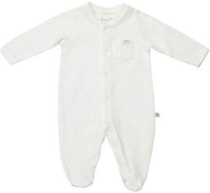 Thumbnail - Biorganic Waffle Smile Baby Strampler