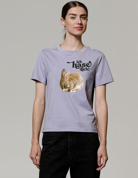 Thumbnail - watapparel T-Shirt Frauen Ich hase dich!