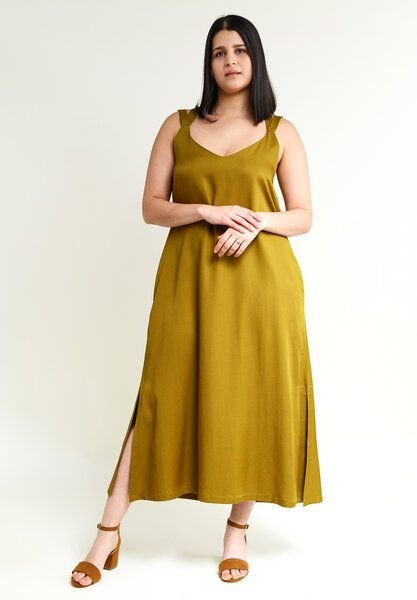 Thumbnail - Studio Hertzberg MAXIKLEID "O-TERRE" AUS Tencel