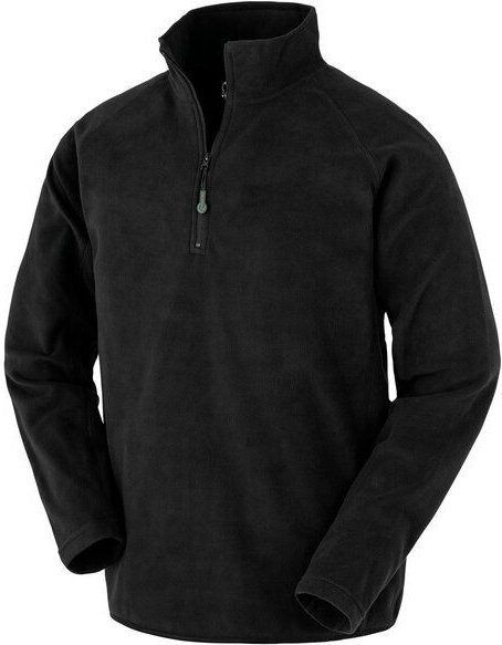 YTWOO Recycelter Unisex Microfleece-Pullover mit Reißverschlusskragen