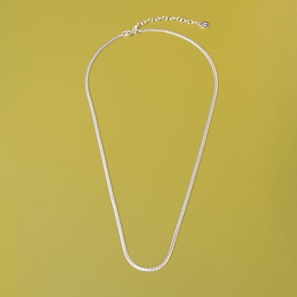 fejn jewelry Kette 'flat chain' - flache Schlangenkette