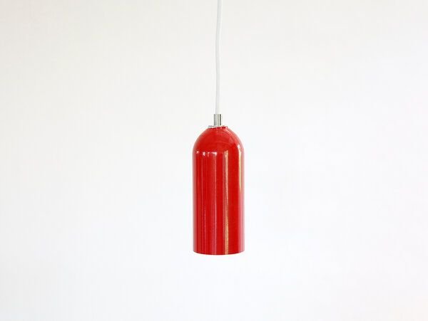 werkvoll by Lena Peter Upcycling Feuerlöscher Hängeleuchte FIRELIGHT rot