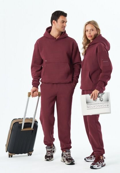 ORGANICATION HARVINN | Essentials Travel Unisex Hoodie aus Bio-Baumwolle und recyceltem Polyester