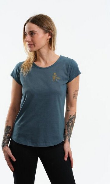 GARY MASH Shirt Asheville Wurzel im Quadrat aus Biobaumwolle