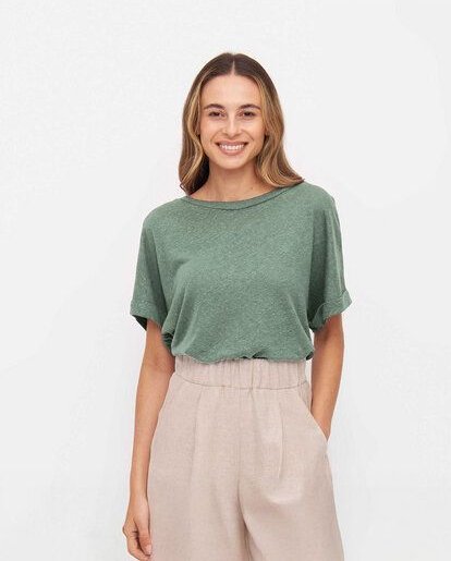 WiDDA berlin Leinen T-Shirt Modell: Lari