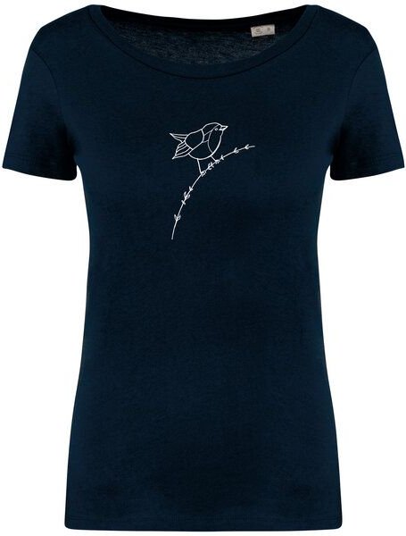 Brandless Basic Bio T-Shirt (ladies) Nr.4 Rotkehlchen 155g/m²