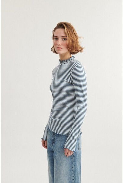 Basic Apparel Rollkragenshirt SILMA aus Bio-Baumwolle GOTS