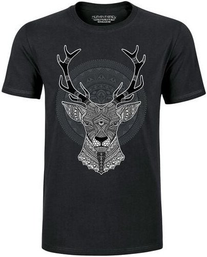 Human Family Bio T-Shirt Join "Deer" für Herren aus 100% Bio-Baumwolle