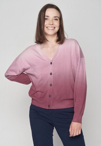 GREENBOMB Basic Chic - Gemütliche Strickjacke aus Bio-Baumwolle / Fair & Vegan