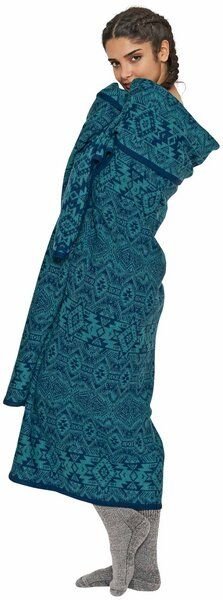 Apu Kuntur Alpaka Wende-Jacquard Decke AIANA aus 100% Baby Alpaka