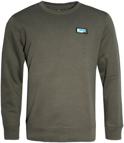 Thumbnail - FÄDD Herren Sweatshirt Pullover aus Bio-Baumwolle Zuhause Pätsch Khaki Grün