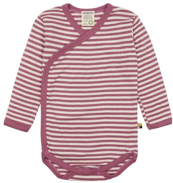 loud + proud Babys & Kinder Wickelbody langarm, GOTS-zertifiziert