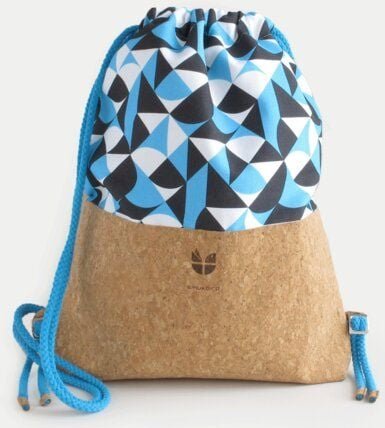 smukbird Turnbeutel aus Bio-Baumwolle mit Korkboden