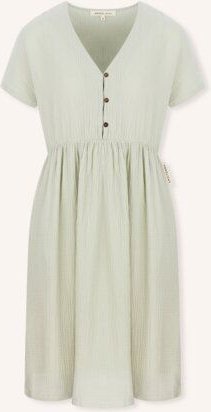 NORDLICHT Damen Musselin Kleid aus 100% Bio-Baumwolle ALMA