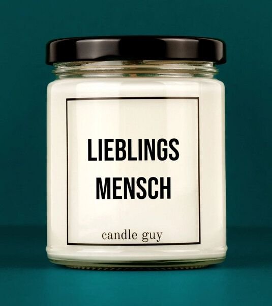 Candle Guy Duftkerze Lieblingsmensch aus Sojawachs