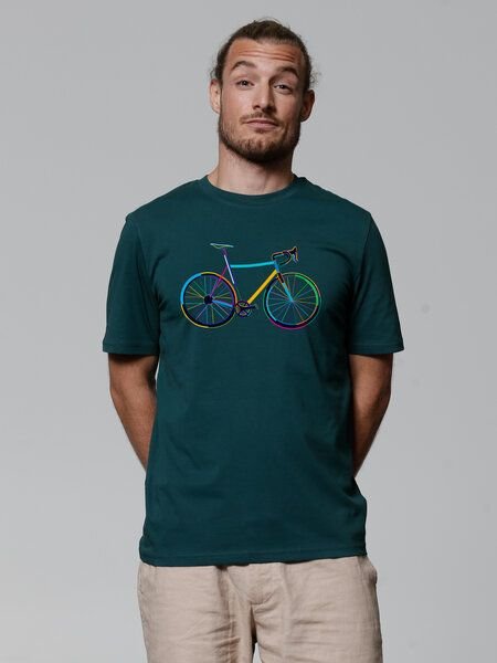 watapparel T-Shirt Fahrrad by night