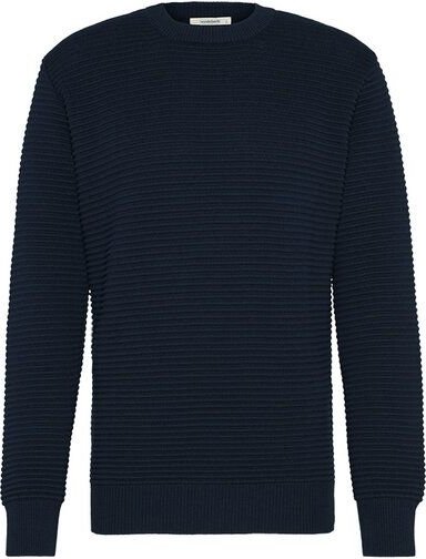 Wunderwerk Herren Strick Pullover aus Bio Baumwolle "Crewknit crossrib male"
