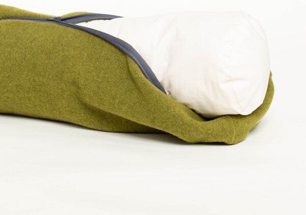 nahtur-design Nackenrolle aus Flauschloden mit Naturfüllung