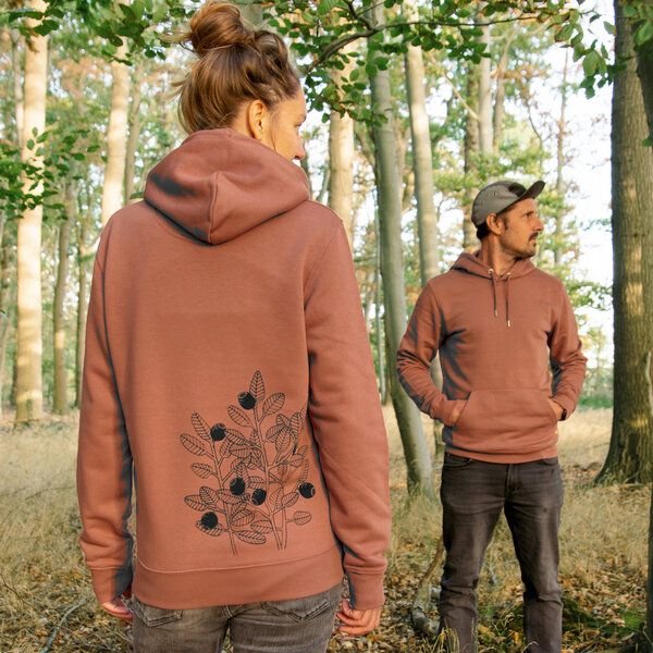 Cmig Unisex Hoodie Blaubeere für Damen & Herren