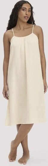 hessnatur Musselin Nachthemd Relaxed PURE COMFORT aus reiner Bio-Baumwolle