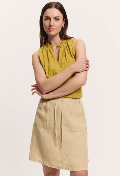 TRANQUILLO Rock Aamy aus Leinen (1160001