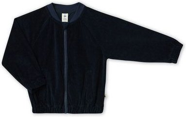 Leela Cotton Nachhaltige Kinder Cord Baseballjacke – 100% Bio Baumwolle, feiner Cordstoff, Jacke, Sweatjacke, Cordjacke,...