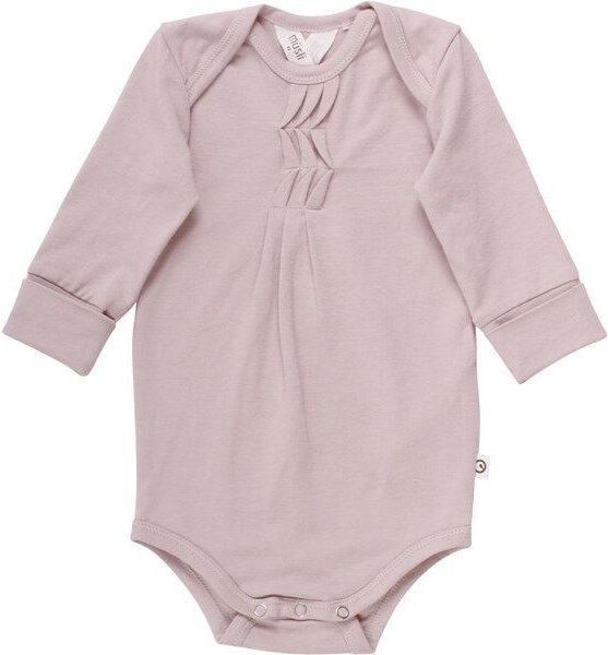 Langarm Baby Body | Ruffles | Bio Baumwolle GOTS zertifiziert | Müsli by Green Cotton