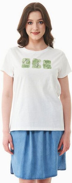 ORGANICATION T-Shirt aus Bio-Baumwolle mit Print