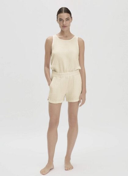 hessnatur Musselin Schlafshorts Regular aus reiner Bio-Baumwolle