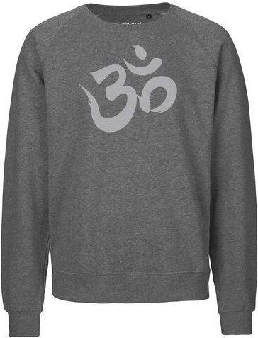 Peaces.bio - handbedruckte Biomode Bio Herren Sweatshirt Om