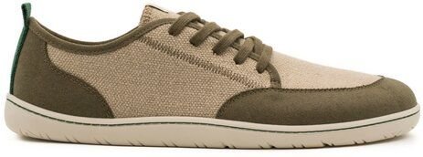 Vesica Piscis Footwear CLAXTON vegan barefoot khaki-natural linen