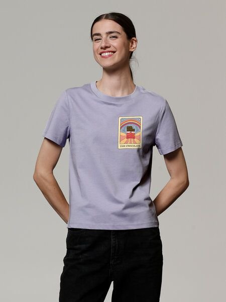 watapparel T-Shirt Frauen Tarot The Chocolate