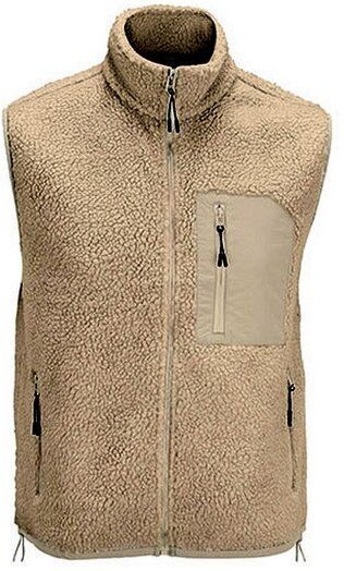 Sol's Winter Fleeceweste dick und kuschelig recycelt Unisex Seitentaschen mit Reißverschluss Winterweste Polarfleece XXS...