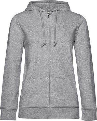 B&C Collection Damen Zipped Hoodie Sweatjacke B&C Inspire Ladys only