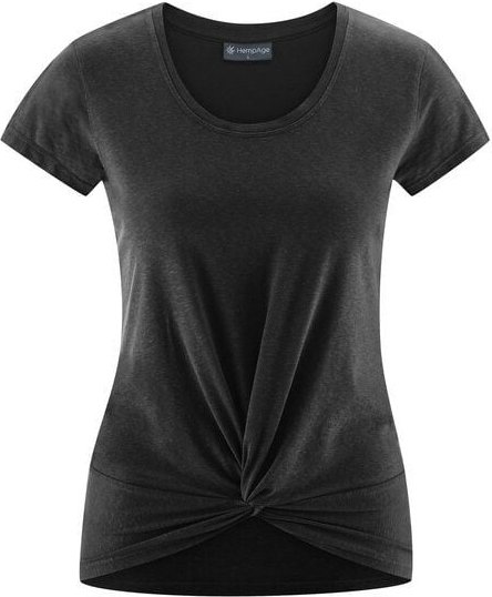 HempAge Damen Yoga T-Shirt Hanf/Bio-Baumwolle