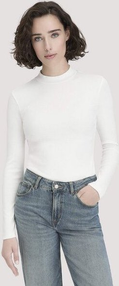 hessnatur Rib Longsleeve Slim aus Bio-Baumwolle