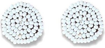 Swahili Coast Ohrstecker - CIRCLE SOLID DOTS - Perlenohrstecker