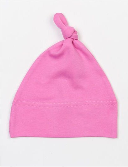 Babybugz Baby Mütze mit einem Knoten Vegan