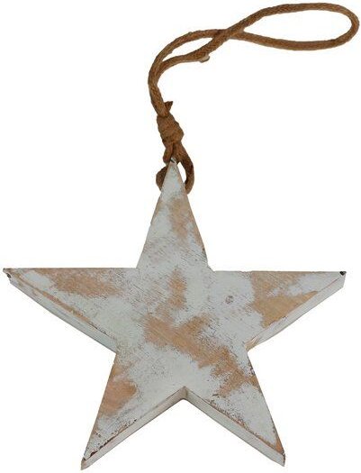 Mitienda Shop Fensterdeko Stern, Weihnachtsdeko aus Holz