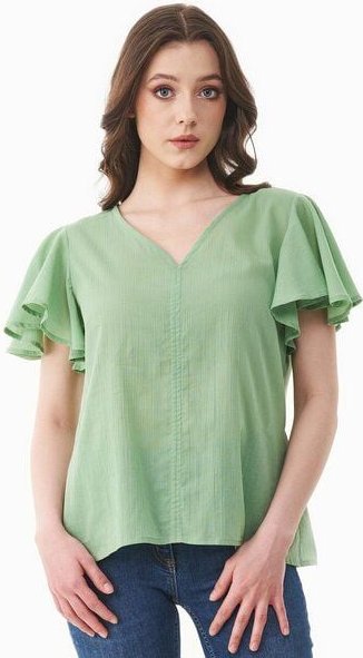 ORGANICATION Bluse aus Bio-Baumwoll-Voile