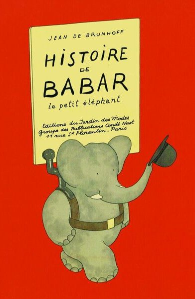 Photocircle Poster / Leinwandbild - HIstoire de Babar
