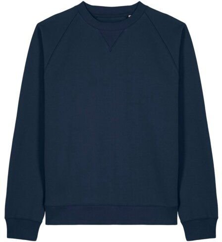 YTWOO Klassisches Unisex Raglan Sweatshirt mit Relaxed Fit aus 100% Biobaumwolle