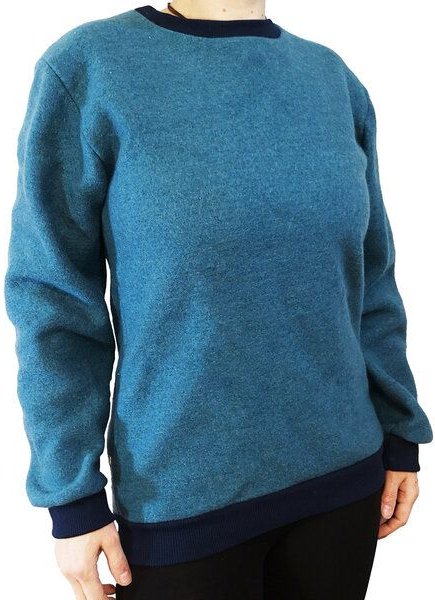 liebewicht Pullover aus Bio Wolle Wollwalk unisex